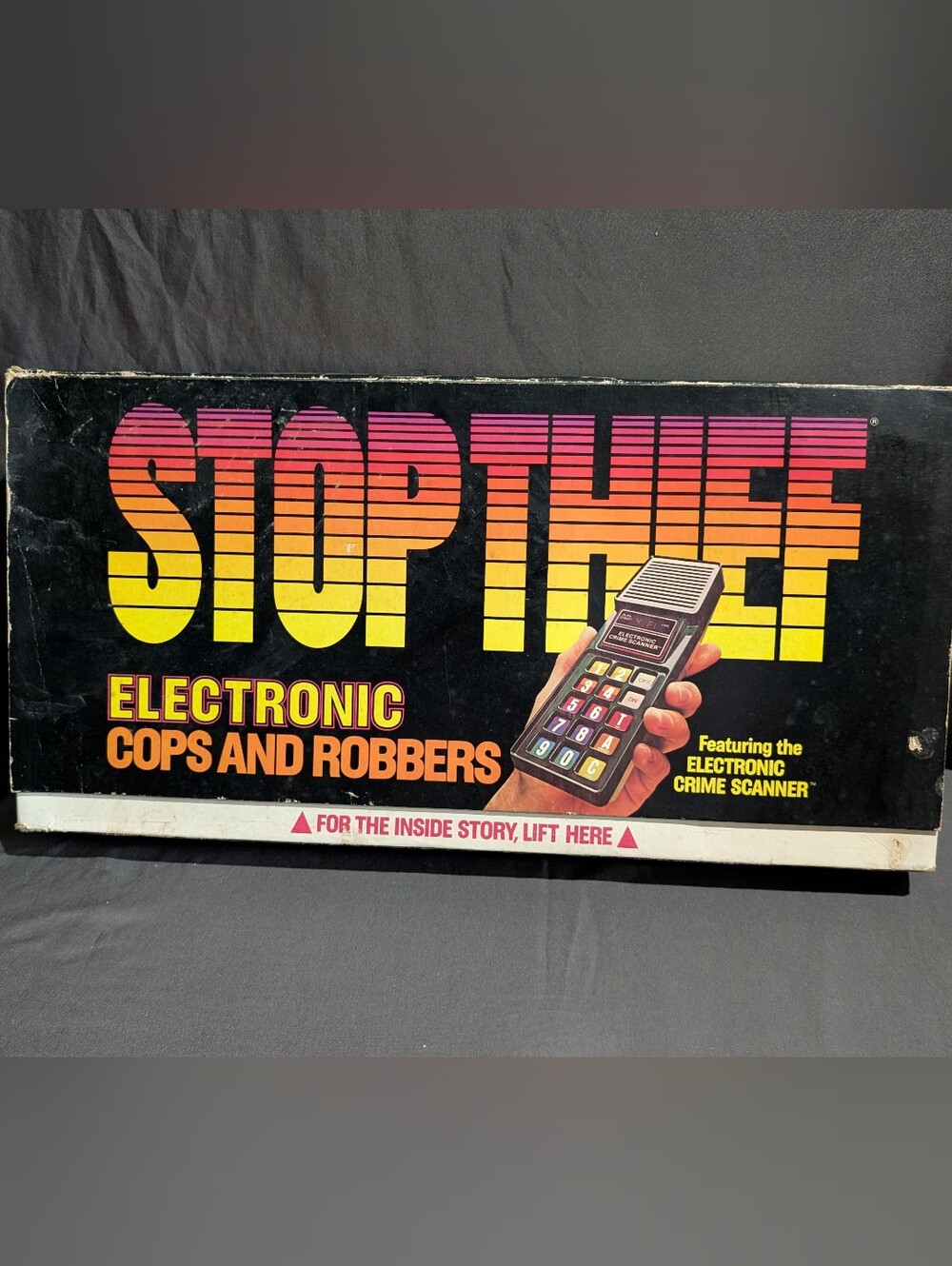 Stop Thief Electronic Cops & Robbers Board Game Works Vtg 1979 No Instructions